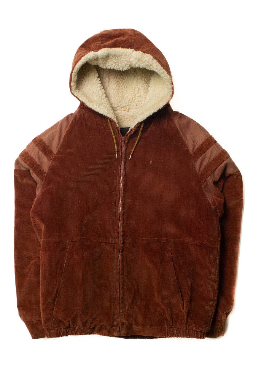Vintage JC Penney Corduroy Winter Coat (1970s)