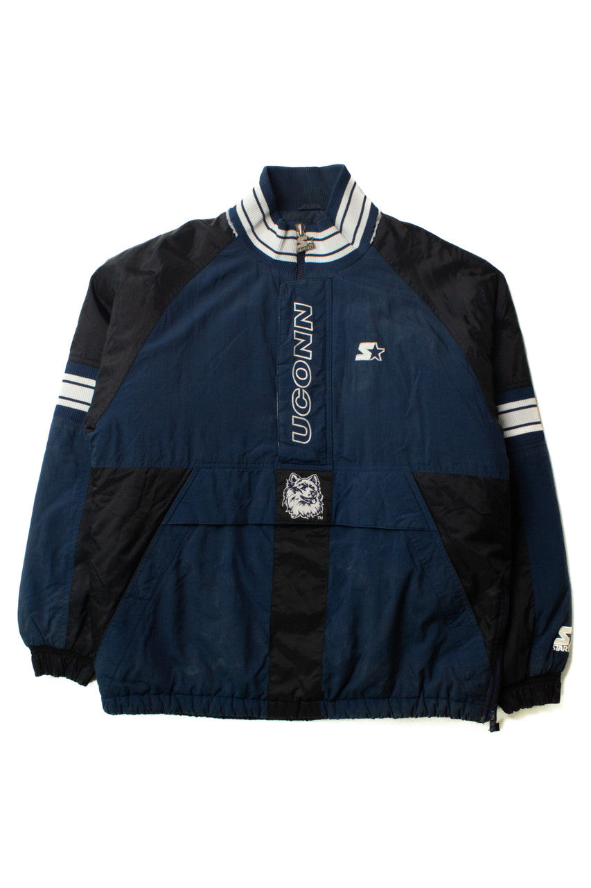 Vintage UConn Huskies Pullover Starter Jacket (1990s)