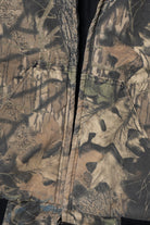 Hooded Camo Wolf Mountain Jacket