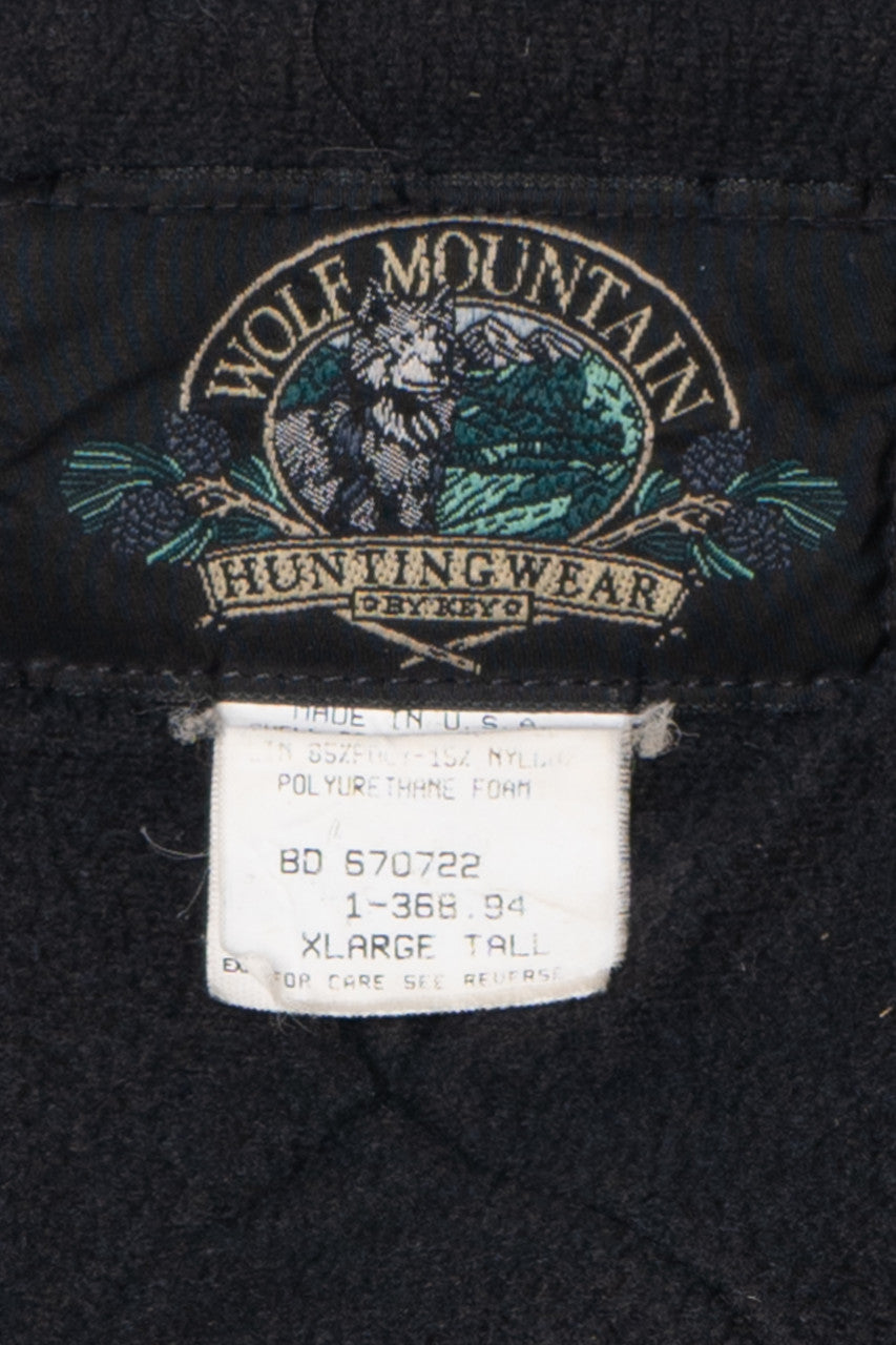 Hooded Camo Wolf Mountain Jacket