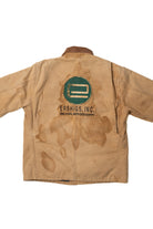 Vintage Carhartt Blanket Lined Button Up Embroidered Chore Coat