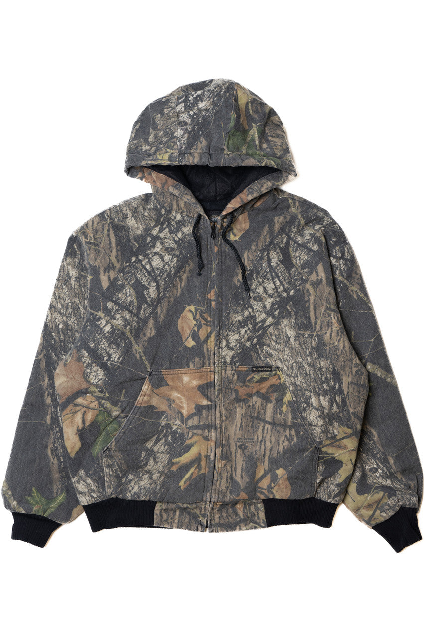 Wolf Mountain Mossy Oak Leaf Camo Winter Coat