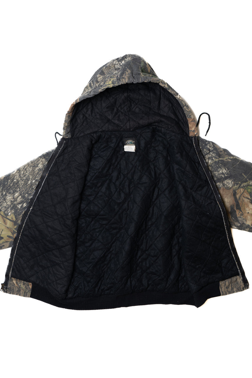 Wolf Mountain Mossy Oak Leaf Camo Winter Coat