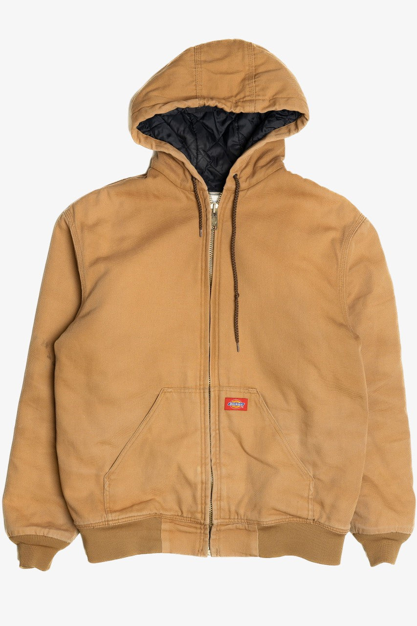 Dickies Duck Canvas Quilt-Lined Insulated Hooded Zip-Up Winter Coat 537