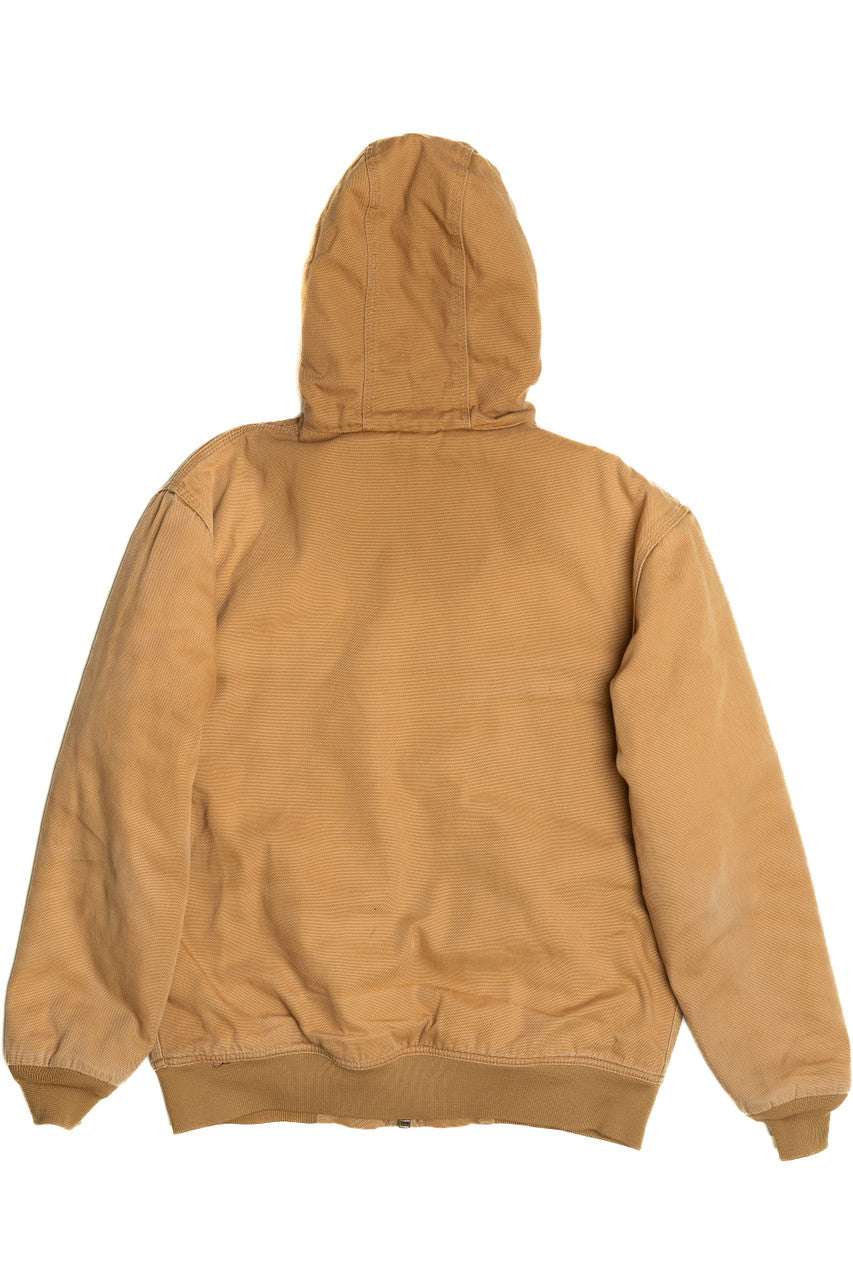 Dickies Duck Canvas Quilt-Lined Insulated Hooded Zip-Up Winter Coat 537