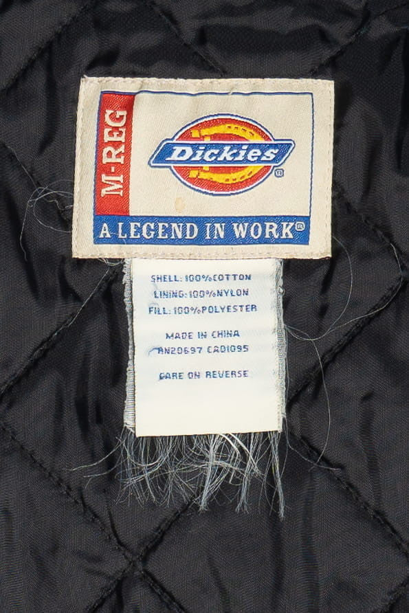Dickies Duck Canvas Quilt-Lined Insulated Hooded Zip-Up Winter Coat 537
