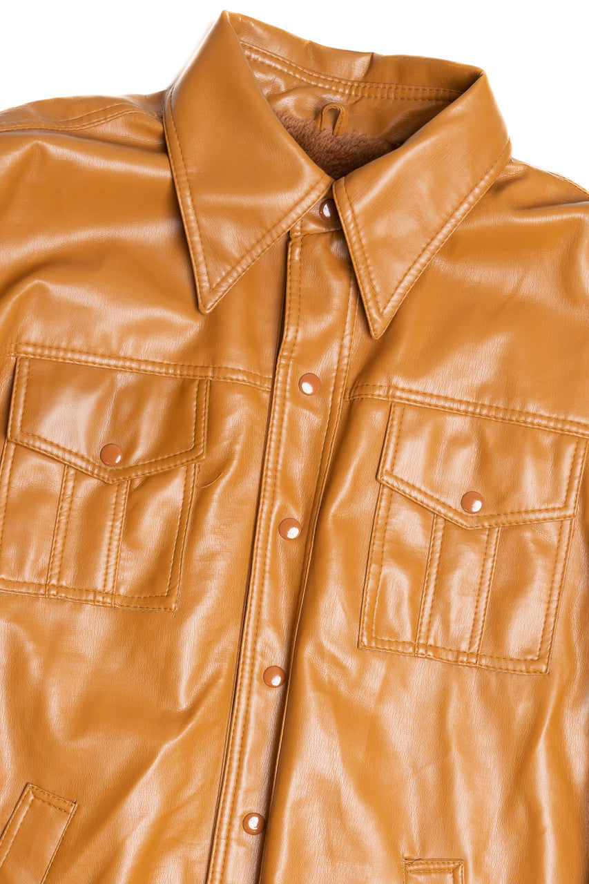 Vintage JC Penney Faux Fur Lined Winter Coat (1980s)