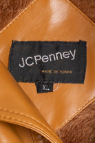 Vintage JC Penney Faux Fur Lined Winter Coat (1980s)