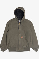 Carhartt J130 Faded Hooded Zip Up Jacket (2010s)