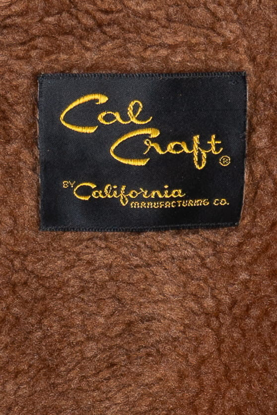 Vintage Cal Craft Faux Sherling Lined Winter Coat (1980s) 540