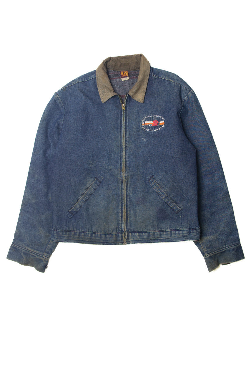 Big Ben Blanket Lined Denim Winter Coat