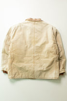 Vintage Beige Distressed Carhartt Work Jacket (1990s)