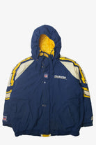 Vintage Los Angeles Chargers NFL Proline Winter Coat (1990s)