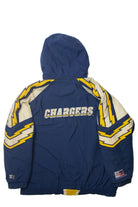 Vintage Los Angeles Chargers NFL Proline Winter Coat (1990s)