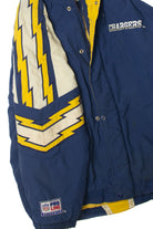 Vintage Los Angeles Chargers NFL Proline Winter Coat (1990s)