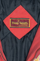 Vintage Thug South "Team USA" Embroidered Patches Heavyweight Racing Jacket (2000s)