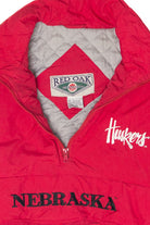 Vintage Nebraska Huskers Red Oak Sportswear Winter Coat (1990s)
