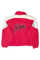 Vintage Nebraska Huskers Red Oak Sportswear Winter Coat (1990s)
