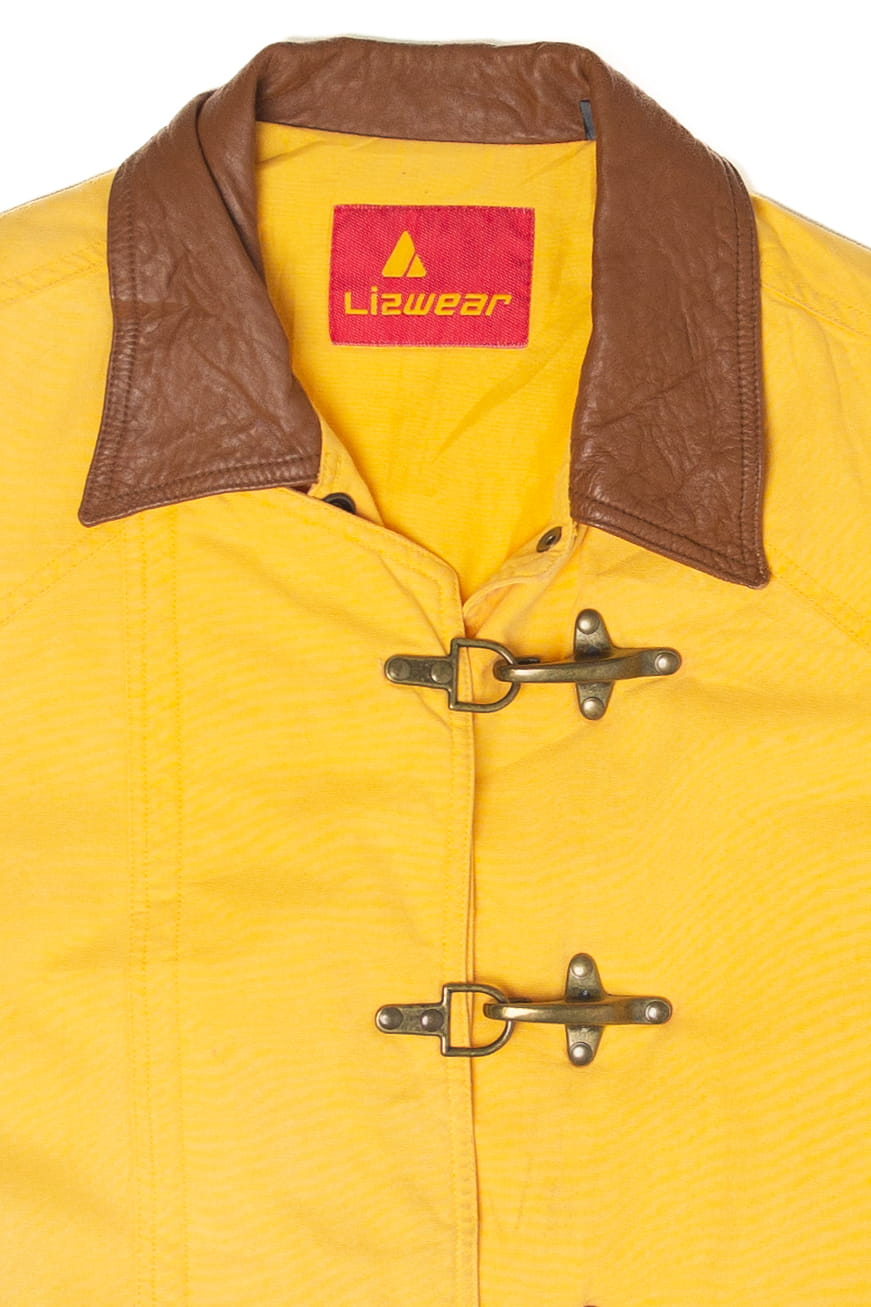 Vintage Lizwear Fireman Clasp Coat (1990s)