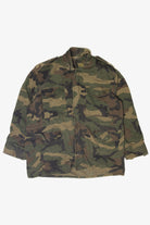 Vintage Woodland Camo US Army Surplus Jacket (1990s)