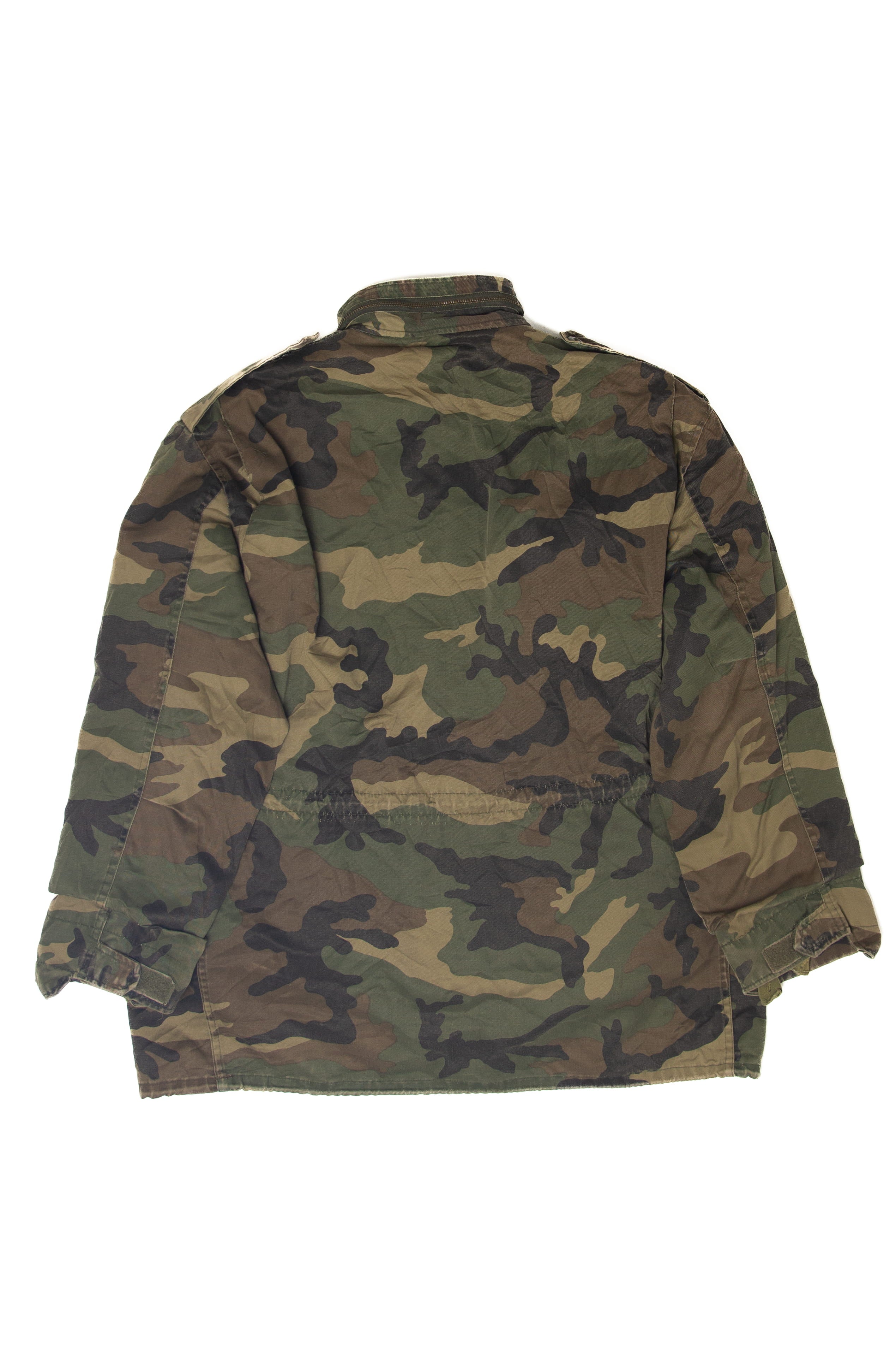 Vintage Woodland Camo US Army Surplus Jacket (1990s)