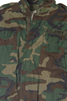 Vintage Us Army Surplus Woodland Camo Jacket (1990s)