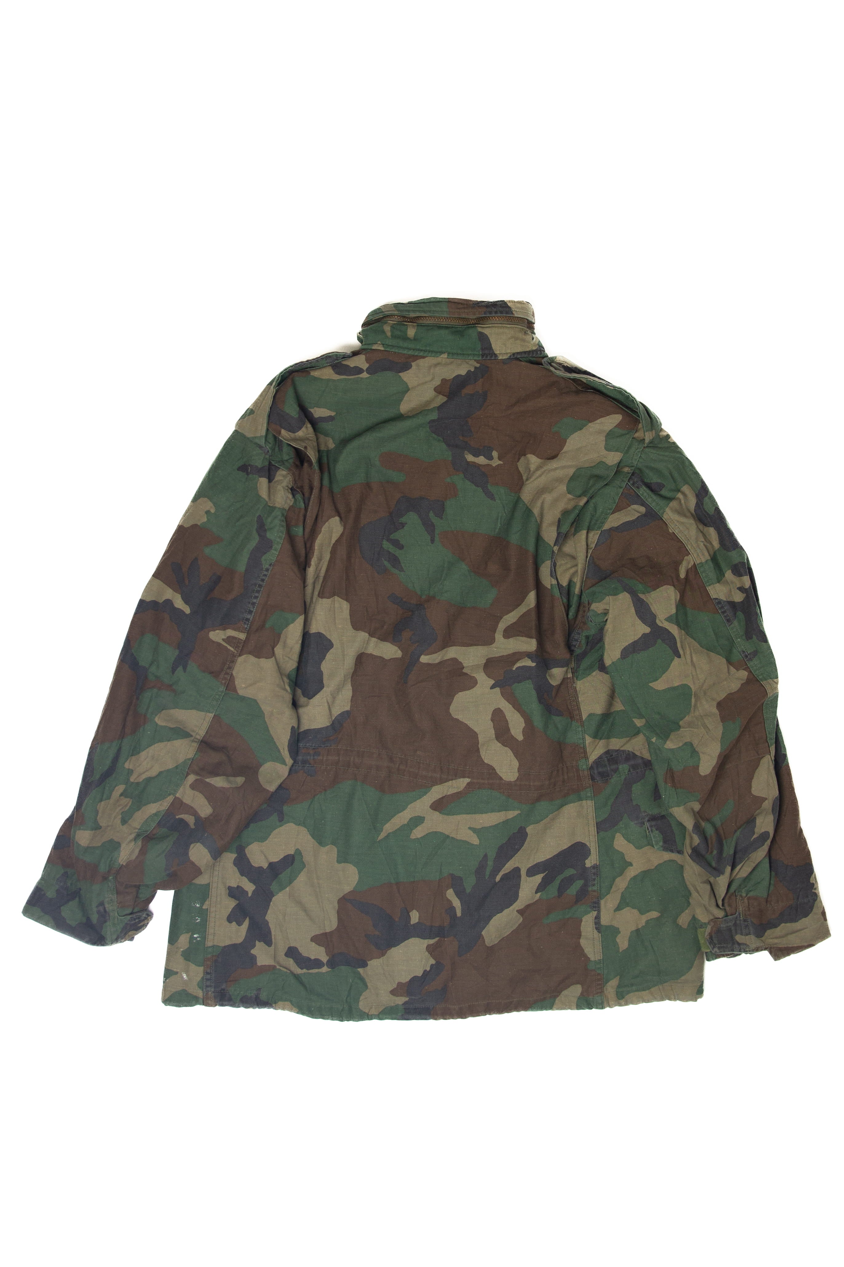 Vintage Us Army Surplus Woodland Camo Jacket (1990s)