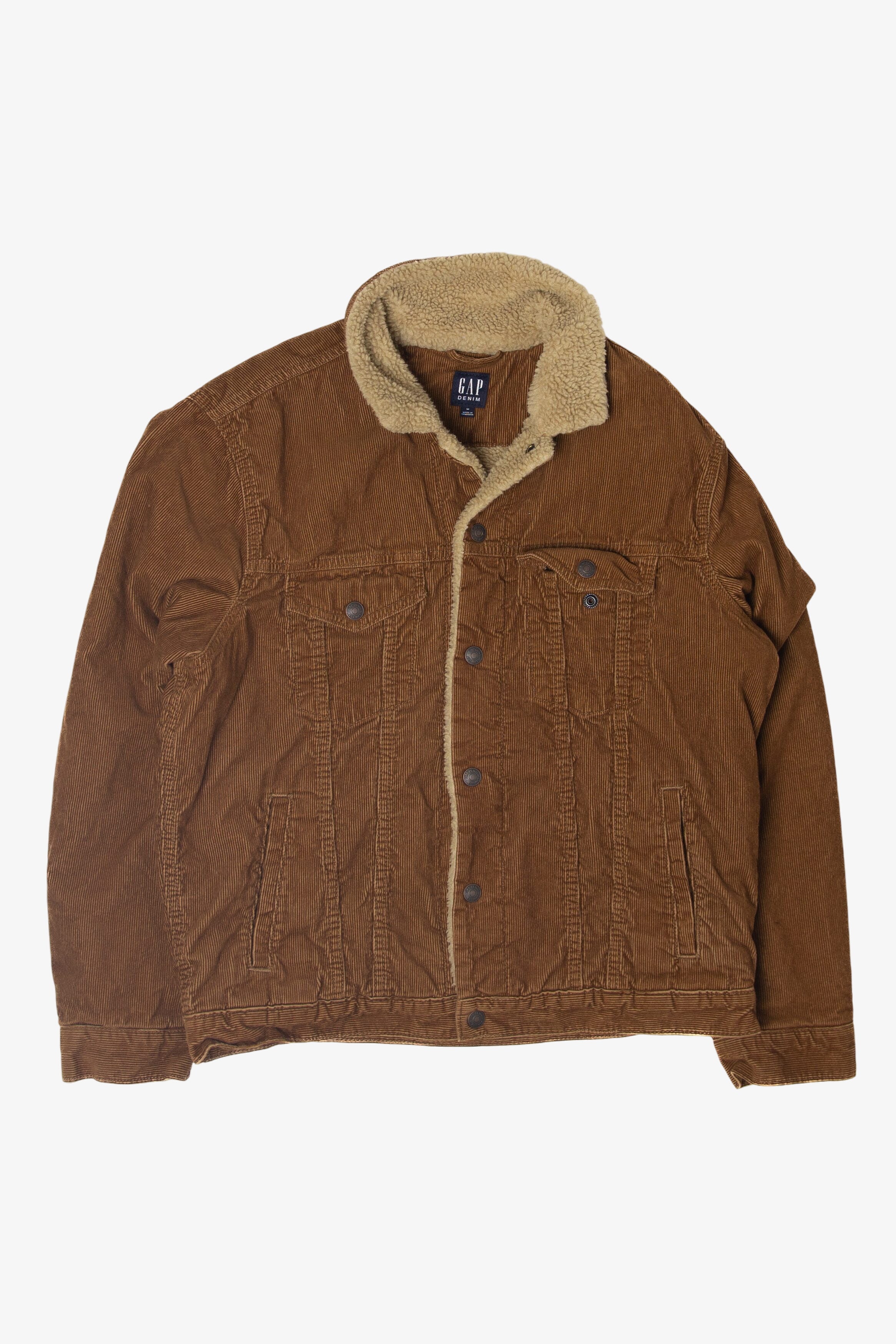 Gap Corduroy Faux Shearling Lining Coat (2020s)