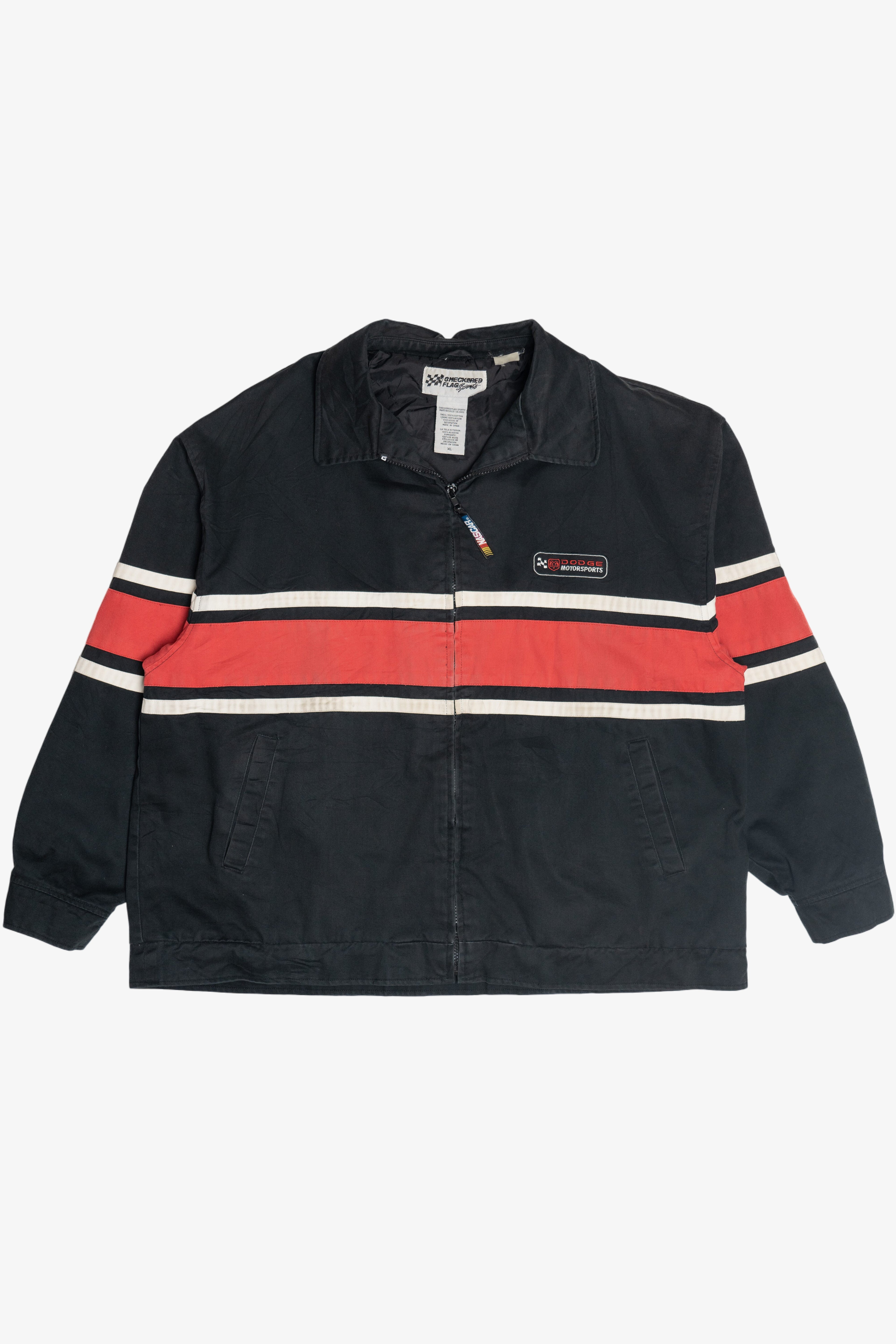 Vintage Dodge Motorsports One Checkered Flag Coat (1990s)