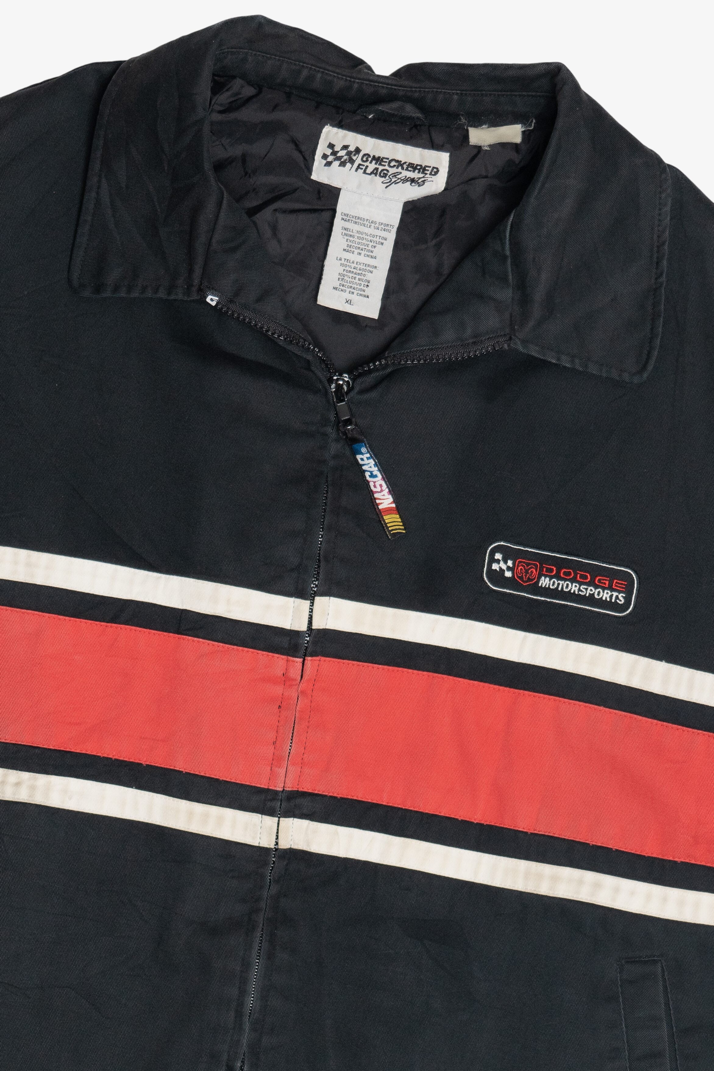 Vintage Dodge Motorsports One Checkered Flag Coat (1990s)