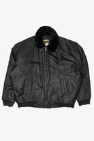 Vintage Black Law Pro Winter Coat (1990s)