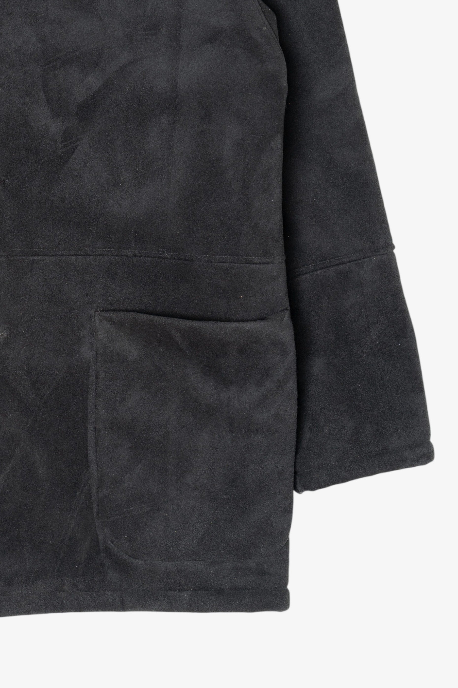 Vintage Black Free Country Suede-Like Winter Coat (1990s) – Ragstock