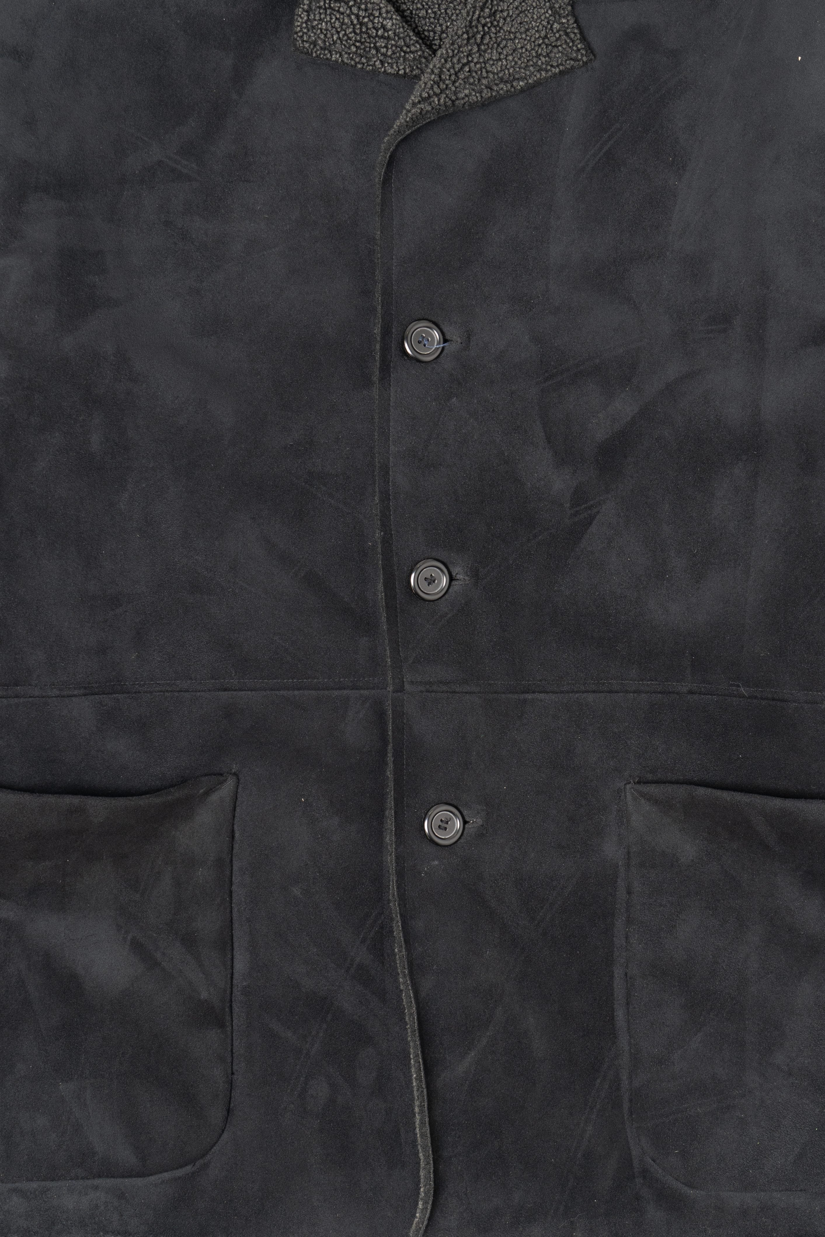 Vintage Black Free Country Suede-Like Winter Coat (1990s) – Ragstock