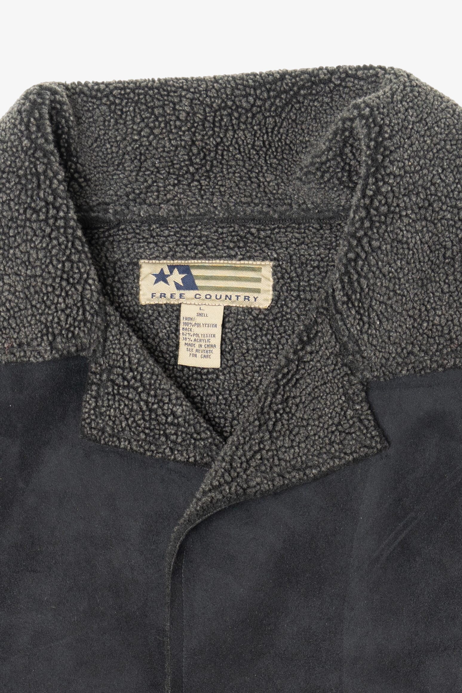 Vintage Black Free Country Suede-Like Winter Coat (1990s) – Ragstock