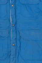 Vintage Blue Woolrich Removeable Hood Winter Coat (1990s)