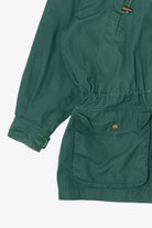 Vintage Green Eddie Bauer Blanket Lined Coat (1990s)