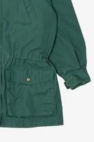 Vintage Green Eddie Bauer Blanket Lined Coat (1990s)