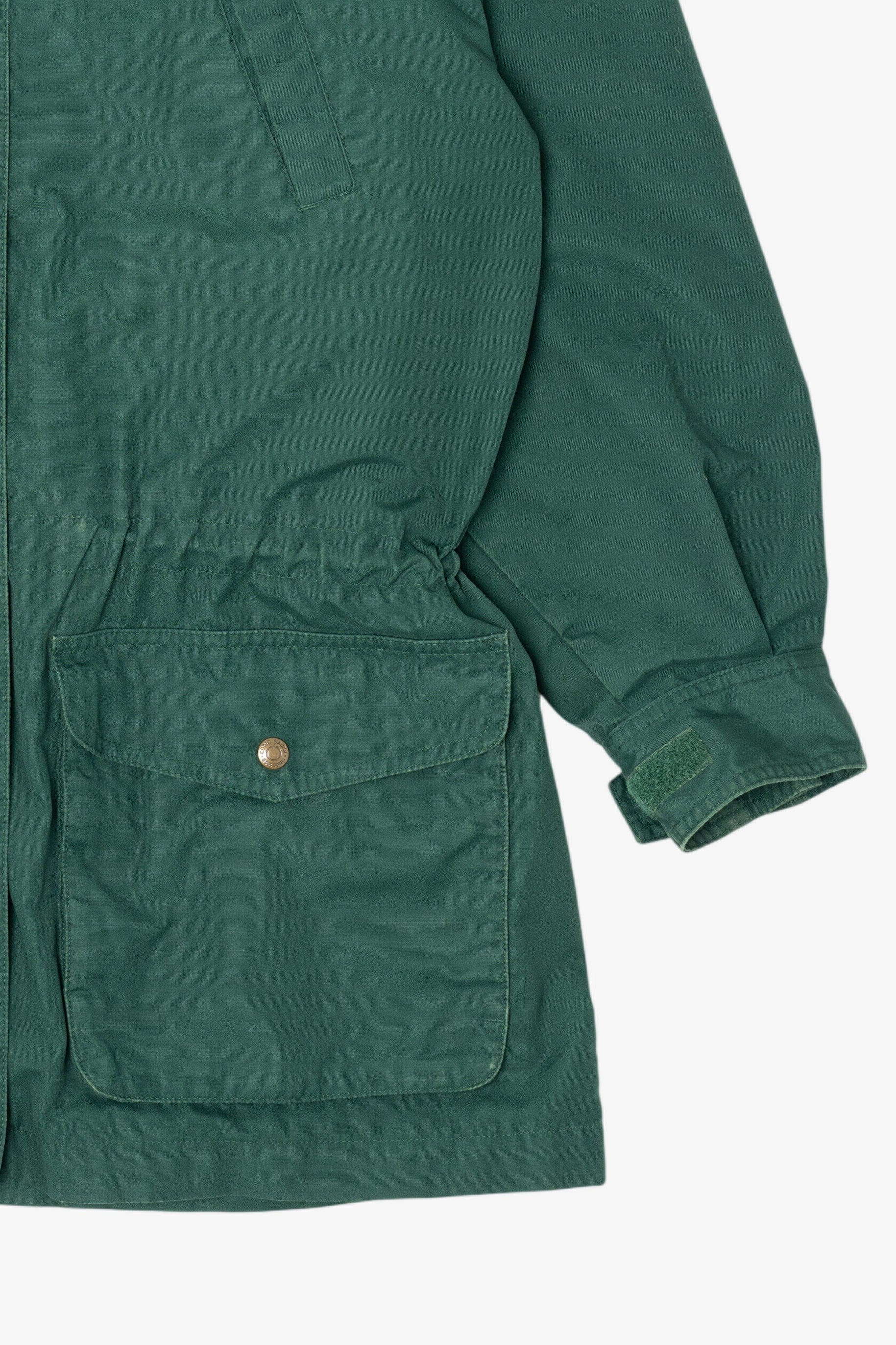 Vintage Green Eddie Bauer Blanket Lined Coat (1990s)