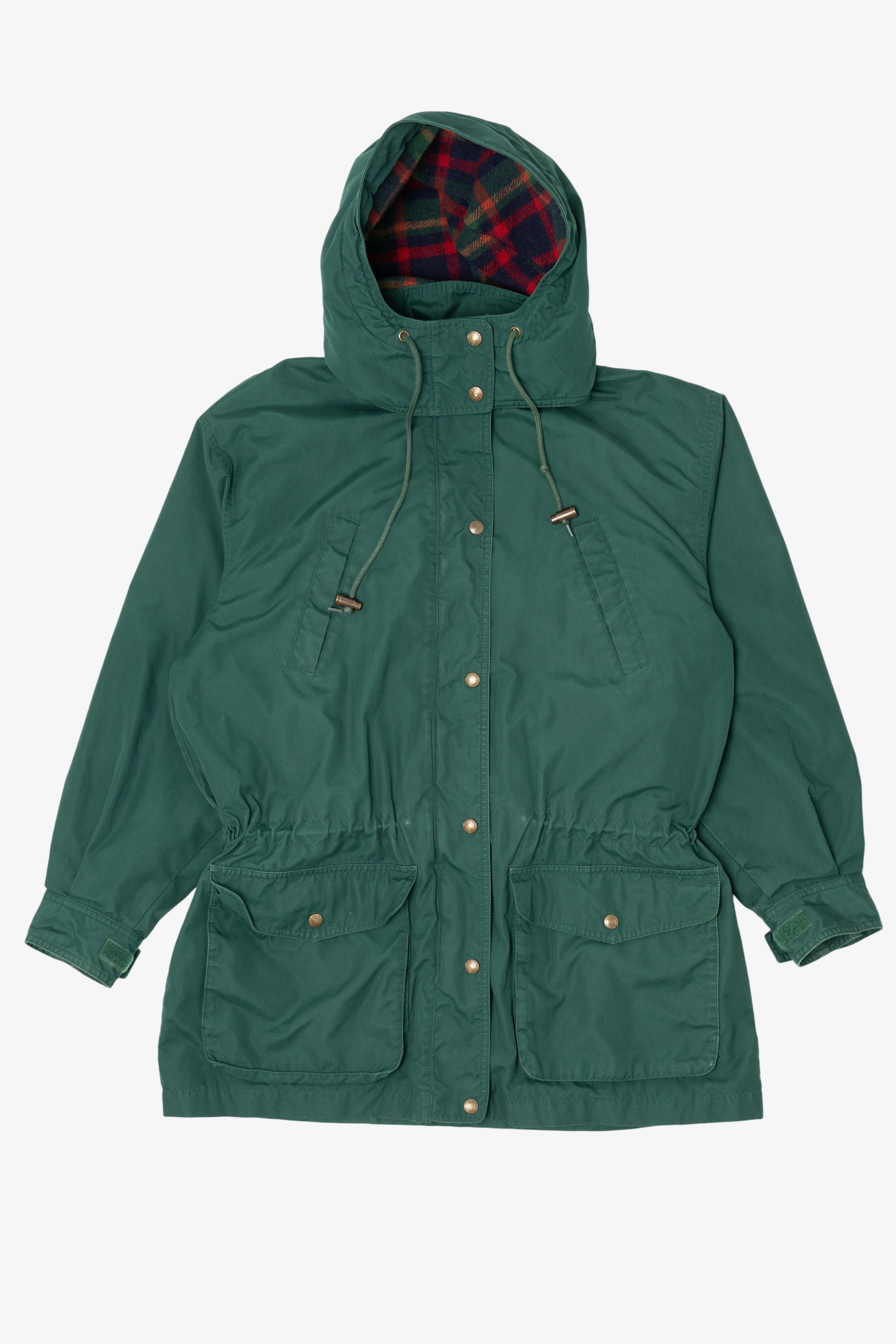 Vintage Green Eddie Bauer Blanket Lined Coat (1990s) – Ragstock