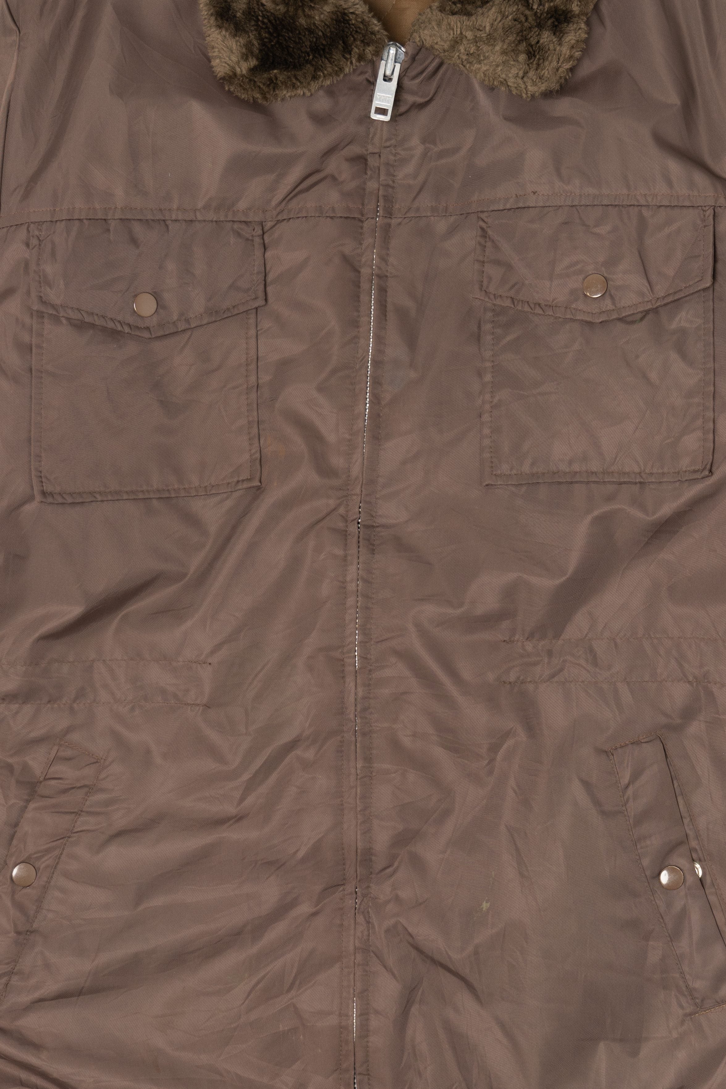 Vintage Brown Sears Work Leisure Jacket (1980s)
