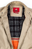 Tan Shoulder Panelled Jacket