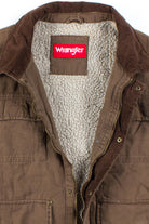 Brown Sherpa Lined Wrangler Coat