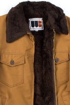 Brown Sherpa Lined Coat