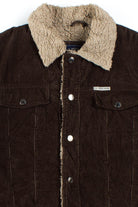 Brown Sherpa Lined Corduroy Jacket 3