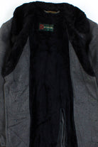 Dark Grey Car Coat