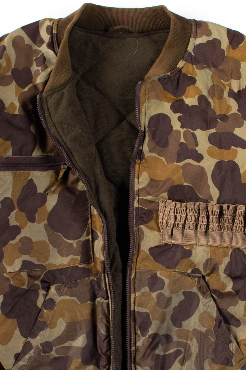 Reversible Camouflage Winter Jacket