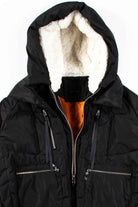 Black Padded Parka