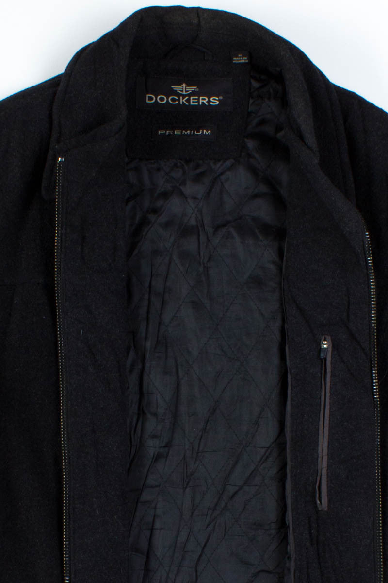 Charcoal Wool Coat