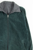 Green Reversible Corduroy Coat