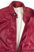 Burgundy Fleece Lined Jacket